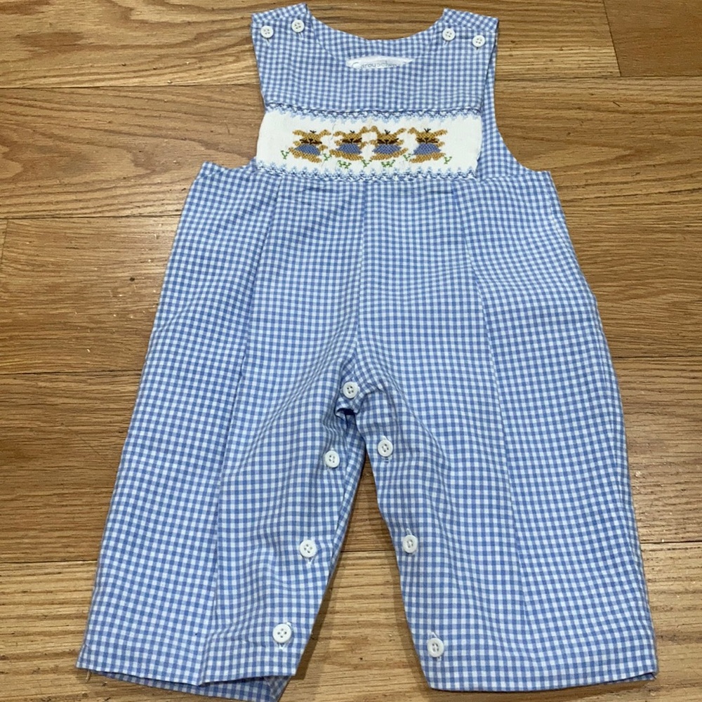 🎉HP🎉 NWOT Easter Jumper with Smocked Bunnies